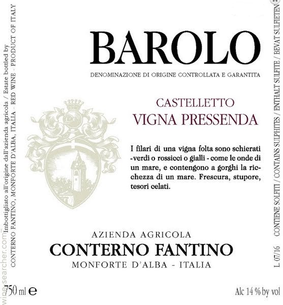 IP│ Barolo Casteletto “Vigna Pressenda”