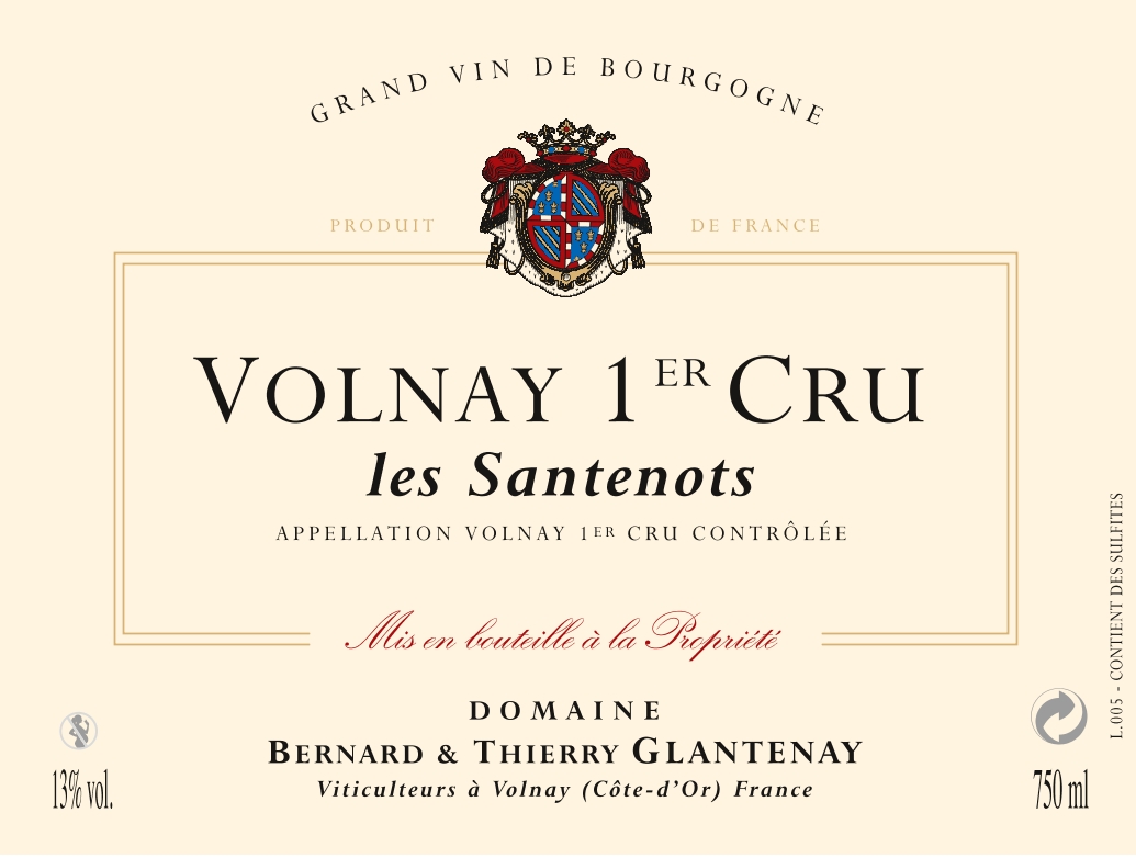 Volnay 1er Cru - Les Santenots
