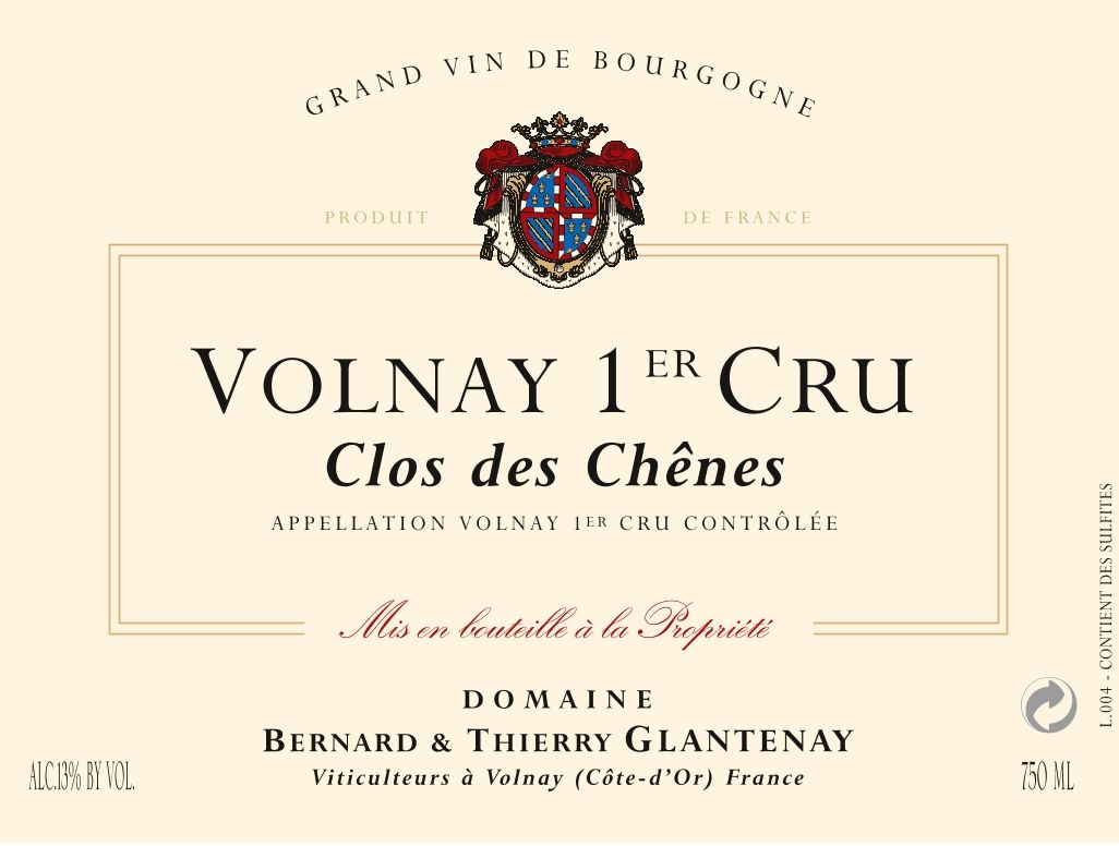 Volnay 1er Cru - Clos des Chênes