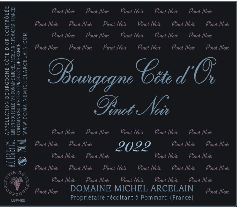 Bourgogne Côte d'Or Pinot Noir