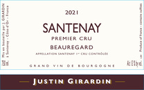 Santenay Premier Cru Beauregard